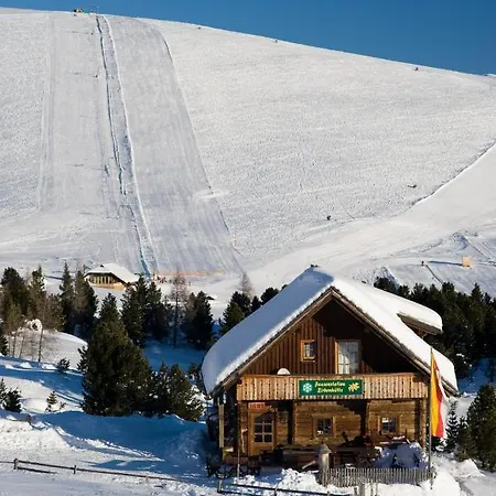 Zirbenhuette Am Falkert Auf Der Heidi-Alm Hinterkoflach Exterior photo