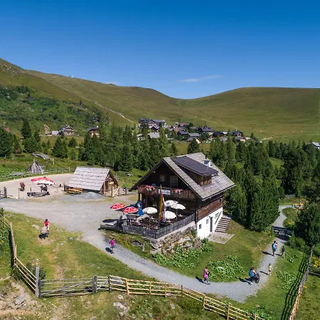 Zirbenhuette Am Falkert Auf Der Heidi-Alm Hinterkoflach Exterior photo